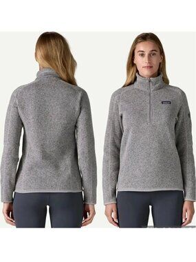 NWOT Patagonia Better Sweater 1/4 Zip Pullover Gray Fleece Have Multiple Sizes!
